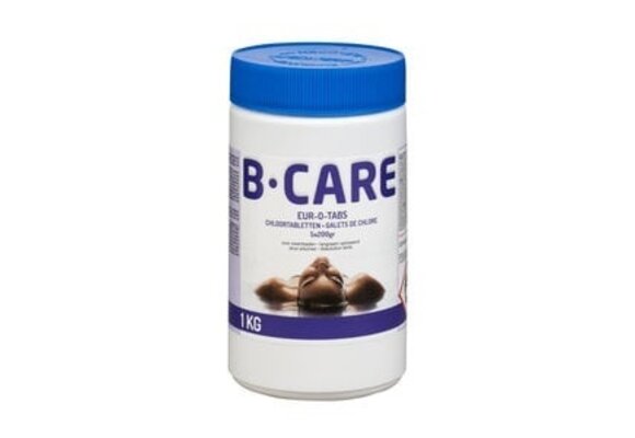 B-Care Chloortabletten Langzaam oplossend 1kg - 200gr