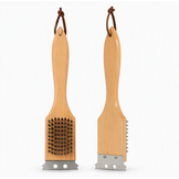 BBQ Borstel 3-in-1 - Voor Grondige Reiniging van BBQ Roosters