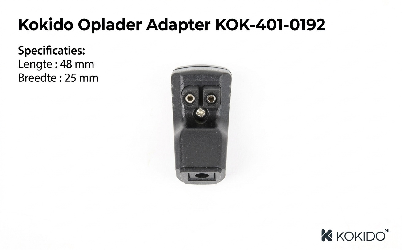 Kokido adapter Vektro auto oplader