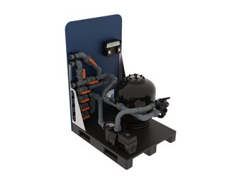 Plug & Swim complete filterpallet zandfilter en VS pomp