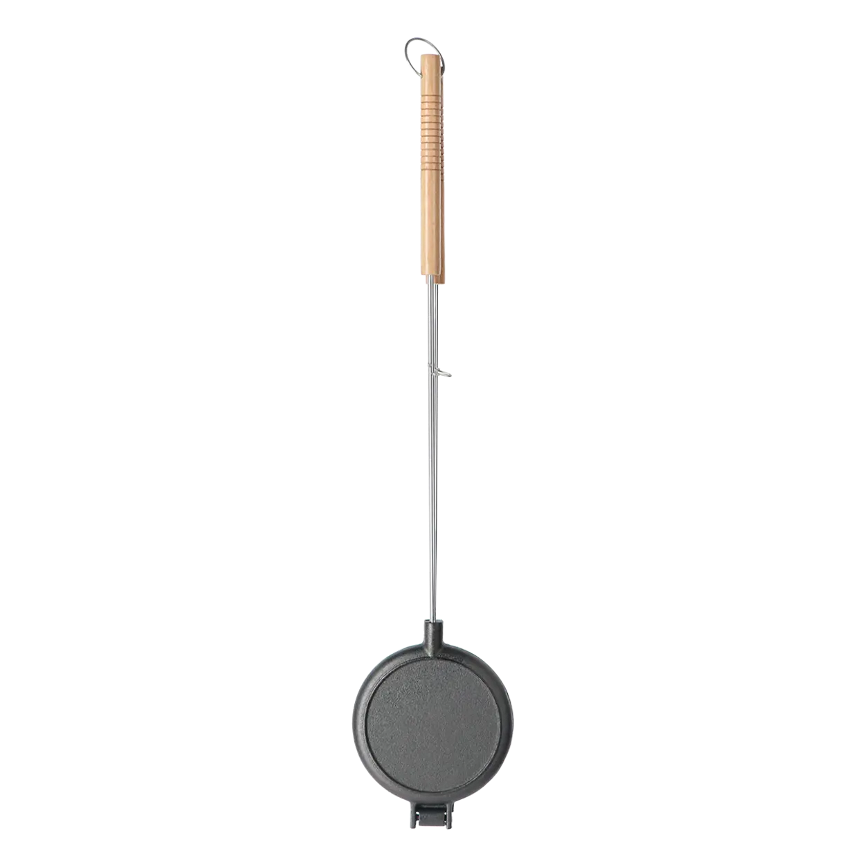 Wafelijzer voor BBQ en Kampvuur - Gietijzeren Wafelmaker