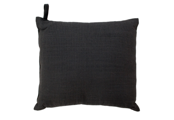 Emendo sauna kussen donkergrijs 26 x 30 cm
