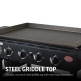 Char-Griller Flat Iron 4-Brander Gas Bakplaat / Plancha