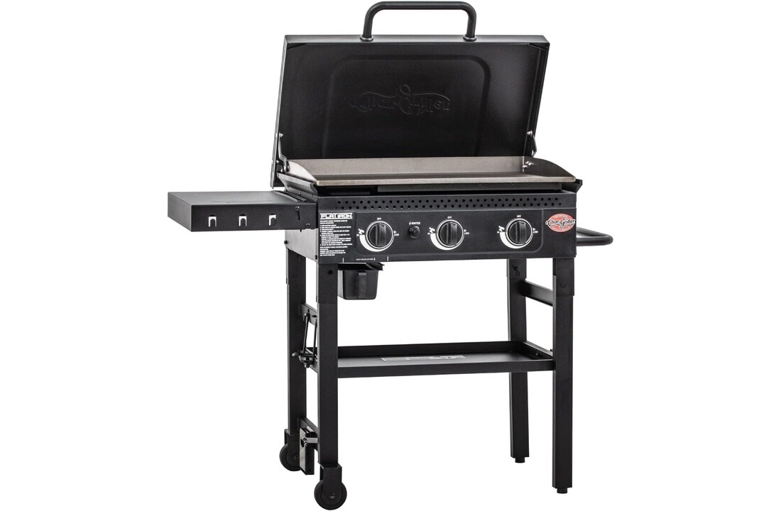 Char-Griller Flat Iron 3-Brander Gas Bakplaat / Plancha