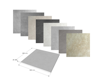 Ceramica - Keramische zwembad terrastegel 60 x 60 cm | Diverse soorten