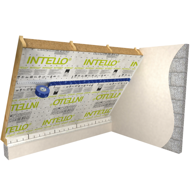 Frein-vapeur Intello | membrane hygrovariable Hydrosafe®