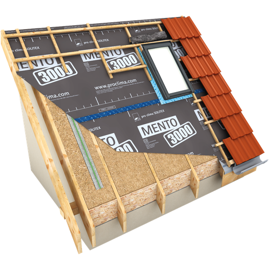 Pro Clima Solitex Mento 3000 - Dampopen onderdakfolie