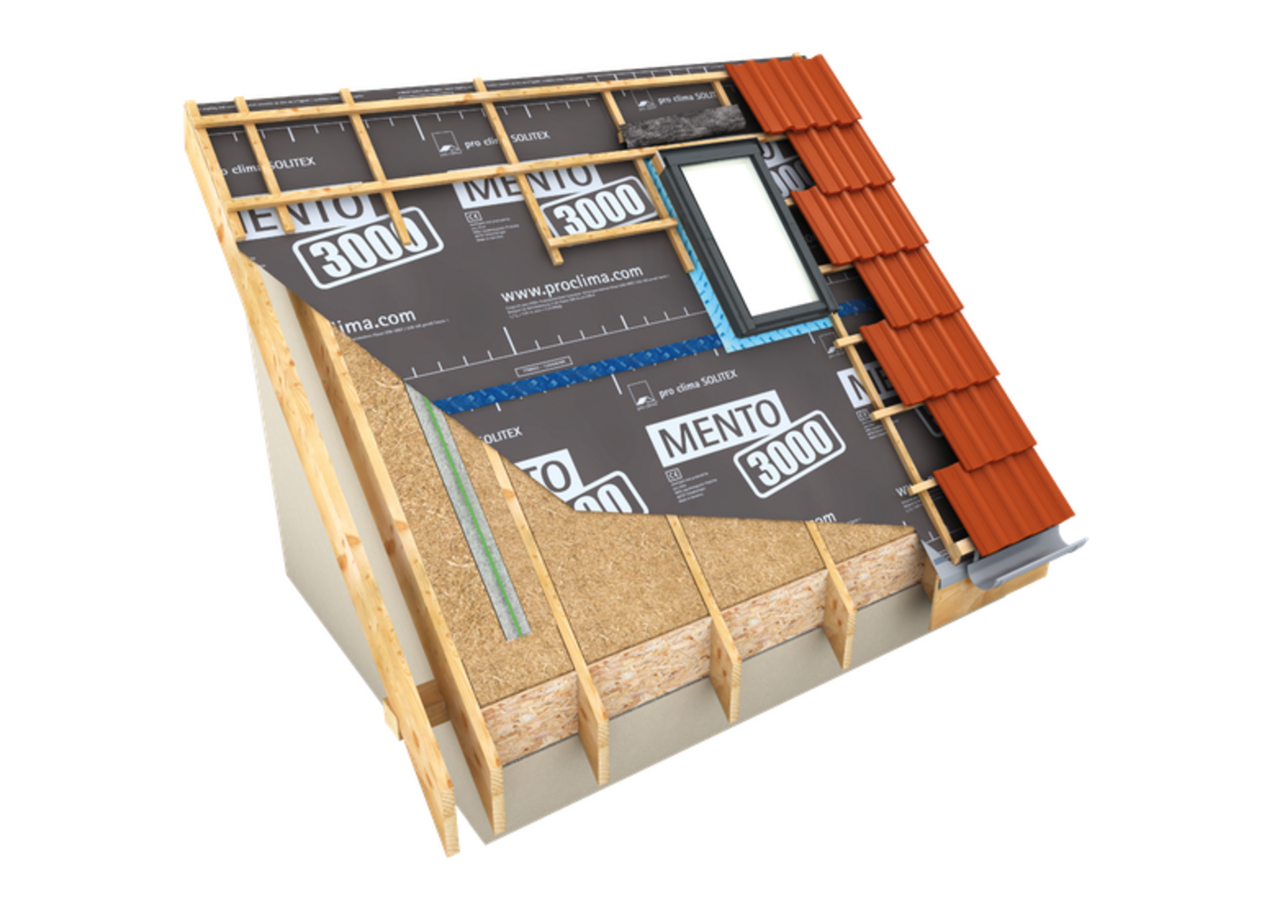Pro Clima Solitex Mento 5000 - Dampopen onderdakfolie