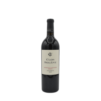 Clos Solène Clos Solene Hommage A Nos Pairs Shiraz- Grenache- Viognier 2012