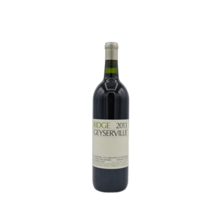 Ridge Ridge Zinfandel Geyserville 2013