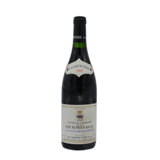M. Chapoutier M. Chapoutier Monier de la Sizeranne Hermitage 1989