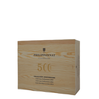 Philipponnat Philipponnat 500y Anniversary Case - 1x1522 LV 2000/1x1522 LV 2002/1x Leon 2014