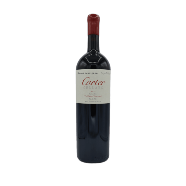Carter Cellars Beckstoffer To Kalon VYD The G.T.O Magnum 2012