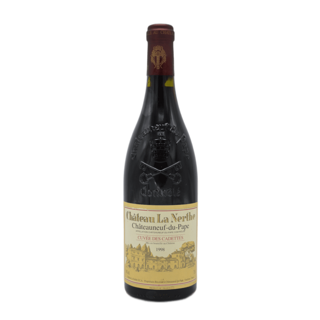 Chateau La Nerthe Cuvee des Cadettes 1998