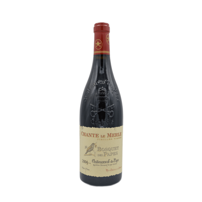 Domaine Bosquet des Papes Chateauneuf-du-Pape Chante Le Merle V.V. 2004