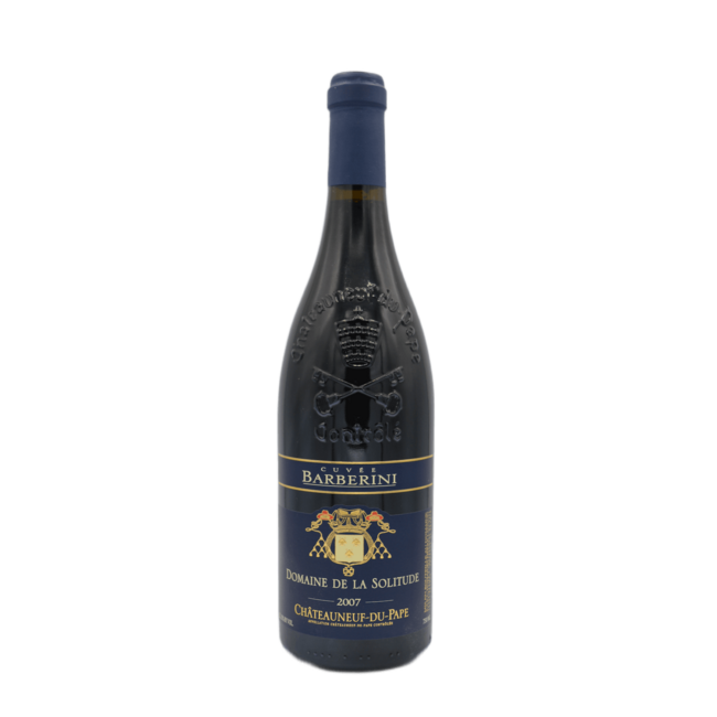Domaine de la Solitude Chateauneuf-du-Pape Cuvee Barberini 2007