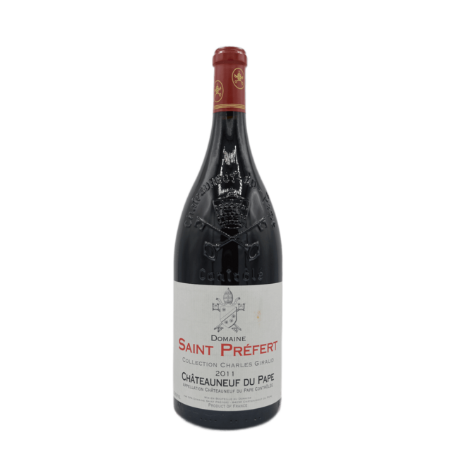 Domaine de Saint-Prefért Chateauneuf-du-Pape Collection Charles Giraud Magnum 2011