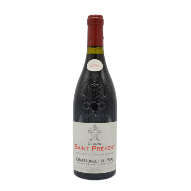 Domaine Saint Prefert Collection Charles Giraud 2003