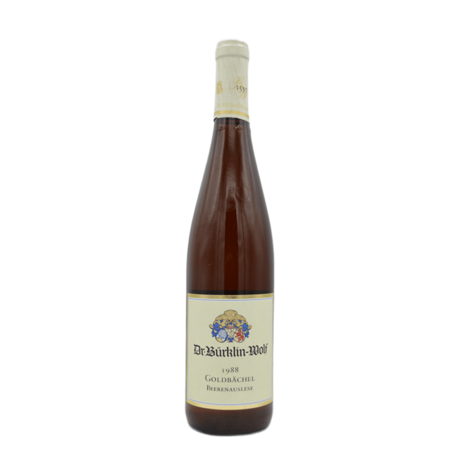 Dr. Bürklin-Wolf Goldbächel Riesling Beerenauslese 1988