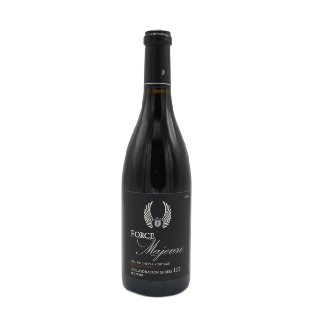Force Majeure Vineyards Ciel du Cheval Collaboration Serie III 2013