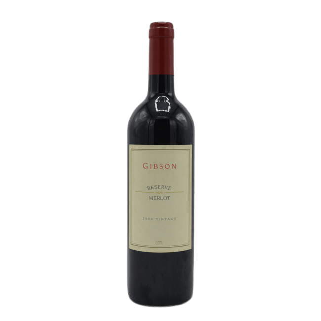 Gibson's Merlot Reserve 2004