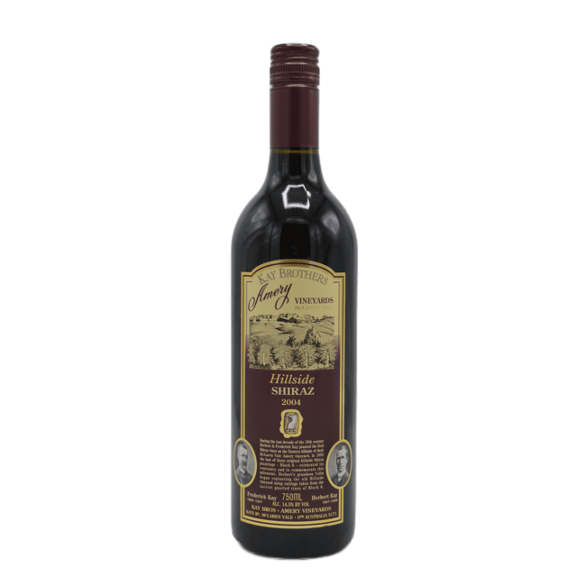 Kay Brothers Amery Vineyard Hillside Shiraz 2004
