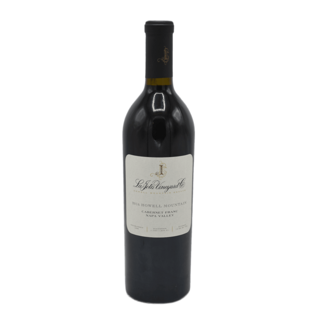 La Jota Cabernet Franc Howell Mountain 2016