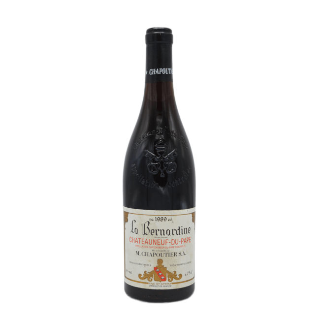 M. Chapoutier La Bernardine 1989
