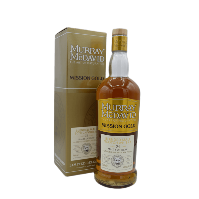 Murray McDavid Malts Of Islay 34 Years Old Oloroso Sherry Cask Finish