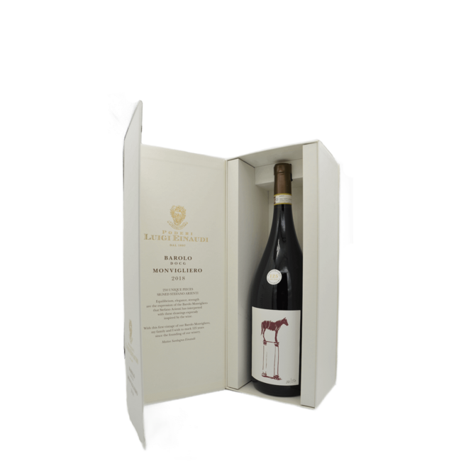 Poderi Luigi Einaudi Stefano Arienti Special Edition 125ani Monvigliero 2018 Magnum