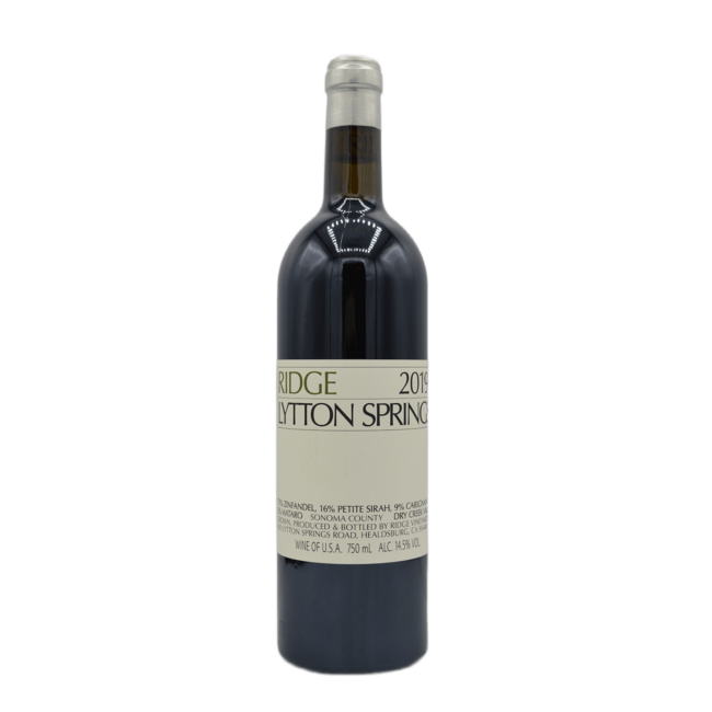 Ridge Zinfandel Lytton Springs 2019