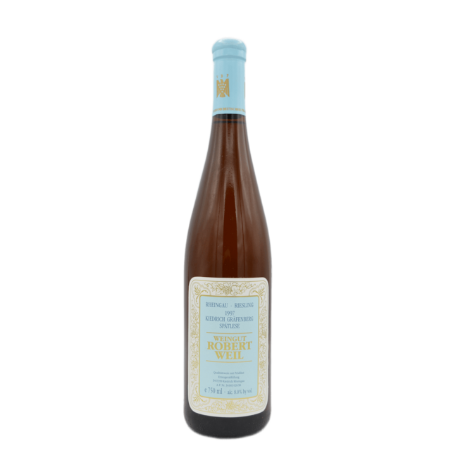 Weingut Robert Weil Riesling Kiedrich Grafenberg Spatlese 1997