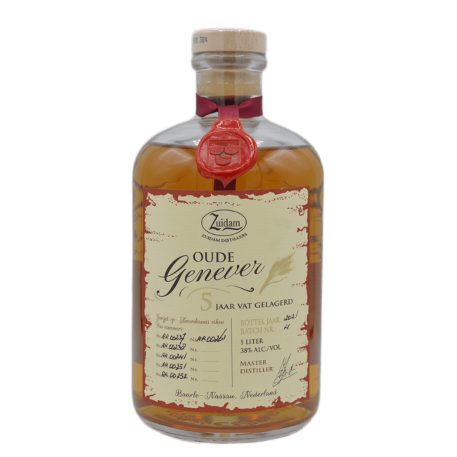 Zuidam 5 Jaar Oude Jenever