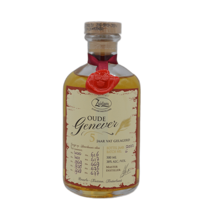 Zuidam 5 Jaar Oude Jenever