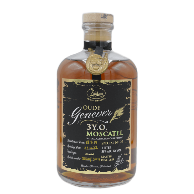 Zuidam 3 Jaar Oude Jenever Moscatel