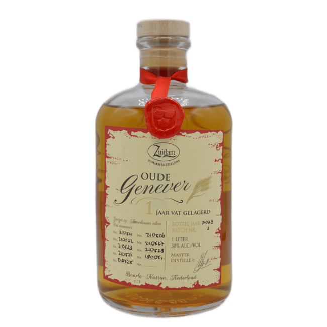 Zuidam 1 Jaar Oude Jenever