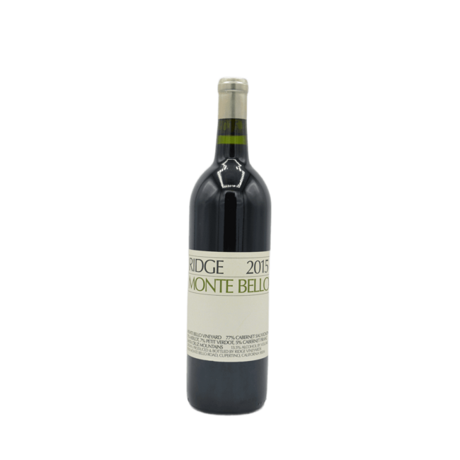 Ridge Cabernet Sauvignon Monte Bello 2015
