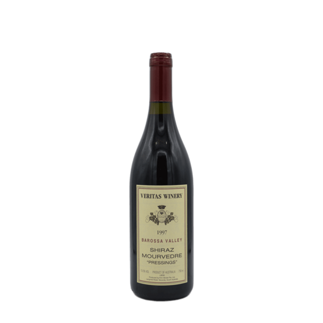 Veritas Winery Shiraz-Mourvedre "Pressings" 1997