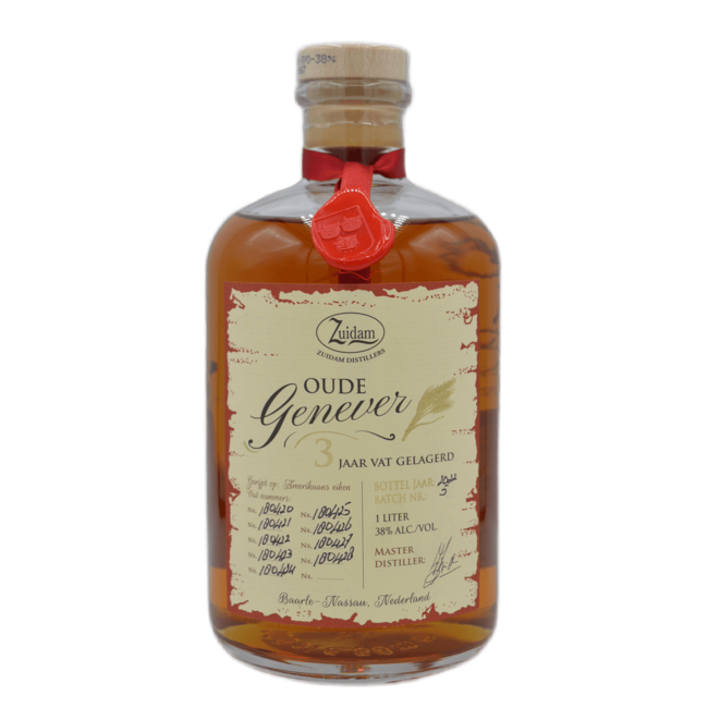 Zuidam 3 Jaar Oude Jenever