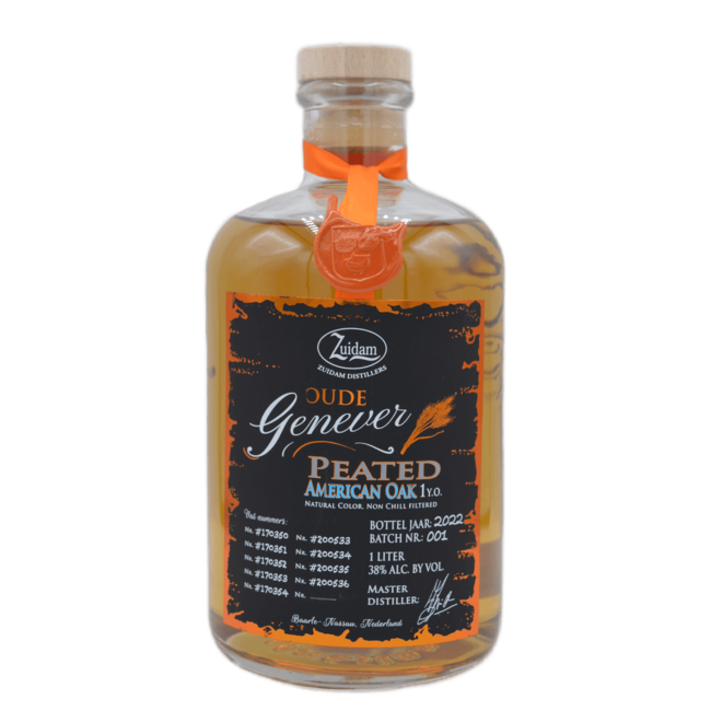 Zuidam 1 Jaar Oud Peated American Oak