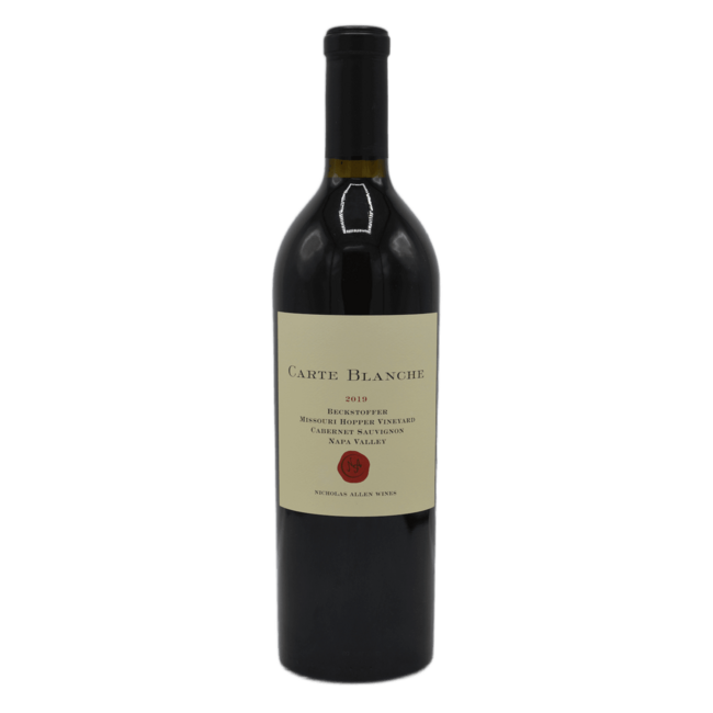 Carte Blanche Cabernet Sauvignon Beckstoffer Missouri Hopper 2019