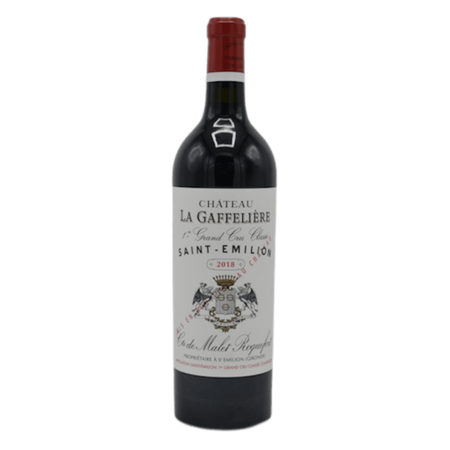 Chateau la Gaffeliere Comte de Malet Roquefort 1er Grand Cru 2018