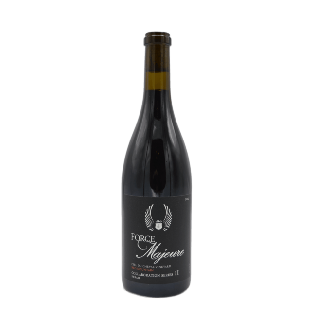 Force Majeure Ciel du Cheval Vineyard Collaboration Series II Syrah 2012