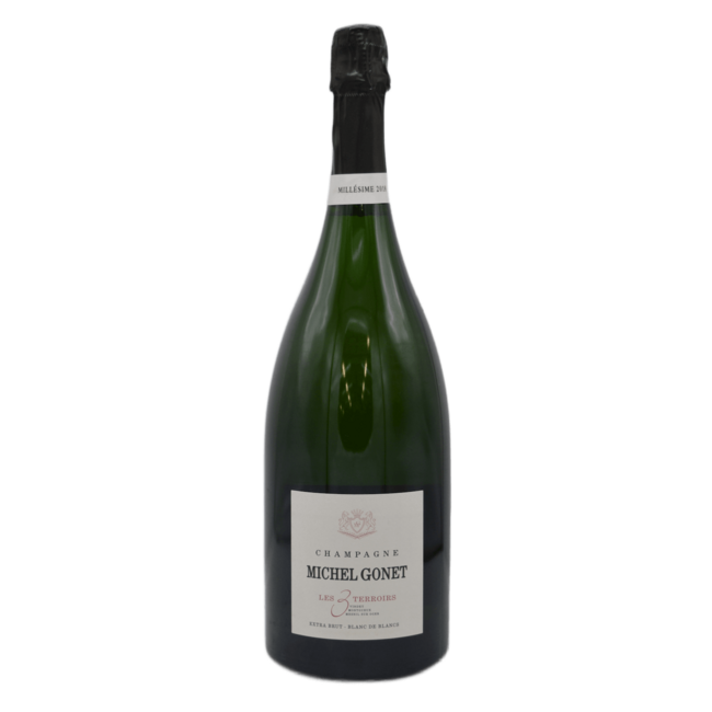 Michel Gonet Champagne Les 3 Terroirs Extra Brut 2018 Magnum