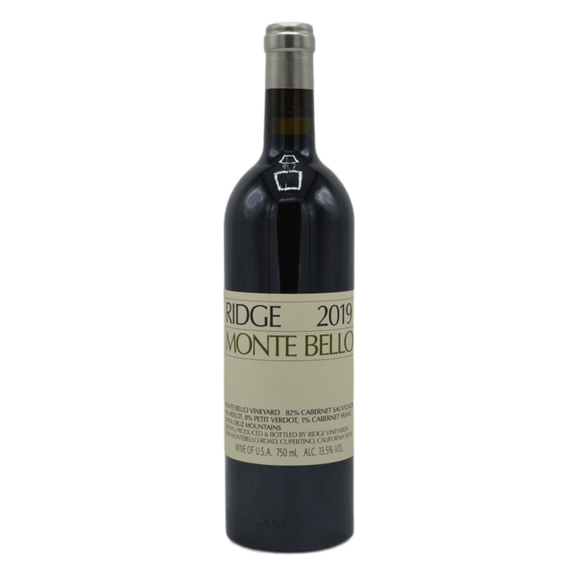 Ridge Cabernet Sauvignon Monte Bello 2019