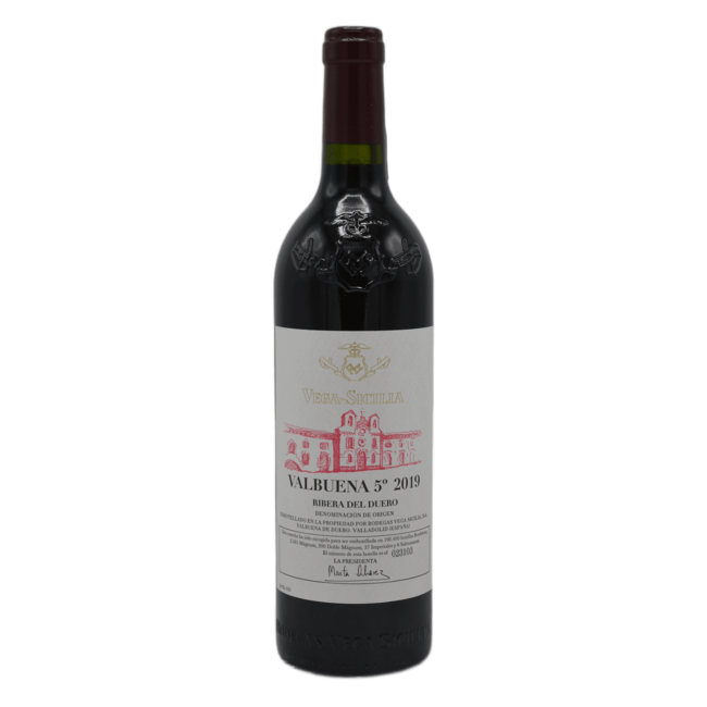 Bodega Vega-Sicilia Tinto Valbuena Reserva 5 ano 2019