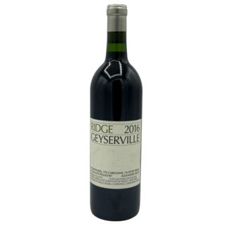 Ridge Ridge Geyserville Zinfandel 2016