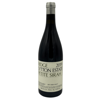 Ridge Ridge Lytton Estate Petite Syrah 2019