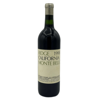 Ridge Ridge Cabernet Sauvignon Monte Bello 1998