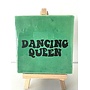 Tegel "dancing queen" – handgemaakt 10x10 cm